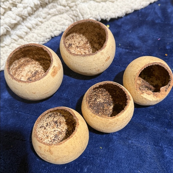 Natural Dried Calabash Nesting Bowls - Set of 5 - Picture 2 of 2